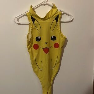 Yellow Pikachu Cosplay Bodysuit